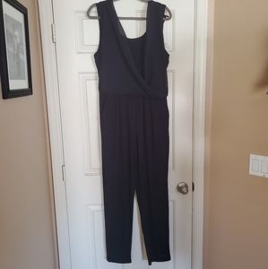 Sleeveless Draped Jumpsuit